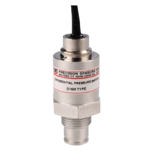 D16M From 4.0 to 75 psid. Absolute Pressure Switch