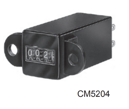 CM5204 Horisontell montering, hål Ø3,2mm