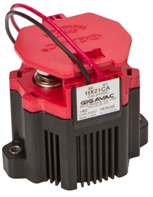 HX21 / Liten och kompakt Kontaktor för strömväxling upp till 1000 VDC