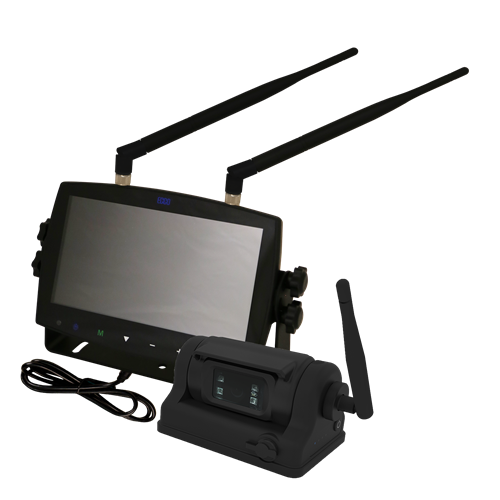 EC7010-WK Trådlös 7" fyrkanals LCD skärm